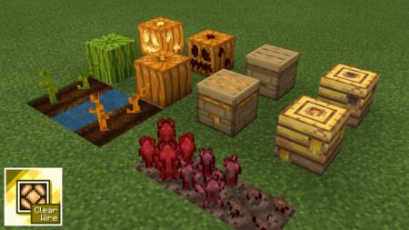 Текстуры различных растений