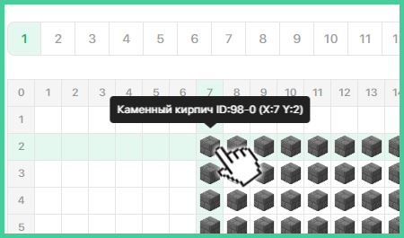 Названия блоков