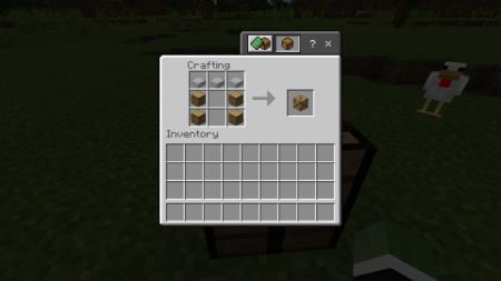 Рецепт крафта ящика с рабочей станцией