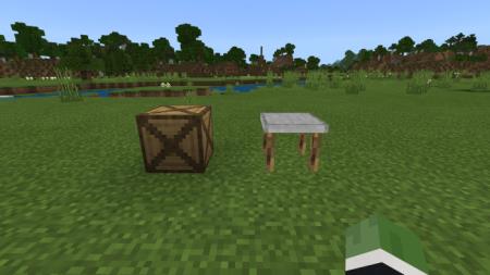 Ящик с рабочей станцией и рабочая станция рядом с ней