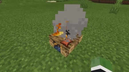 Сушка кожи на костре