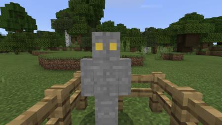 Желтый каменный голем