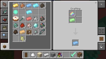 Рецепт крафта синего слитка