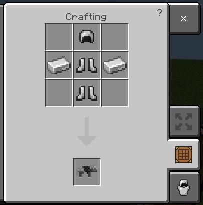 Рецепт крафта железной волчьей брони
