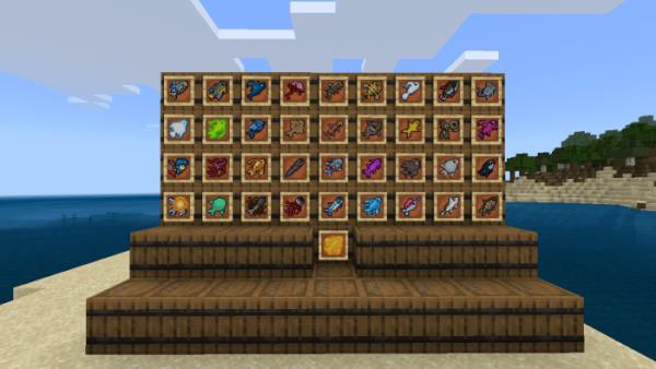 Все виды рыб, которые можно выловить, представленные на стенде