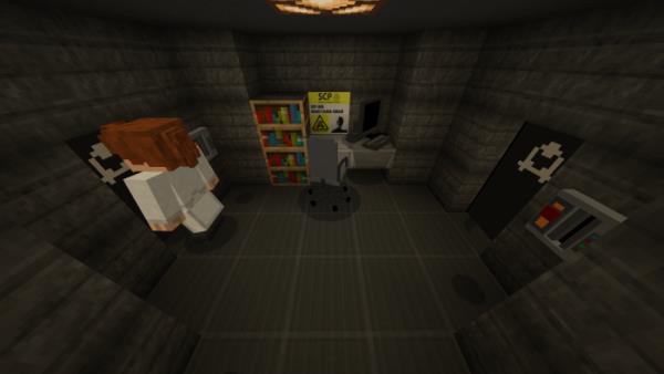 Комната для досуга заключённых в SCP