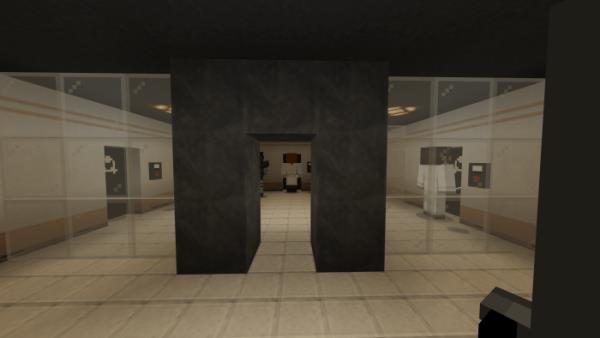 Проход в зону с опасными преступниками зоны SCP