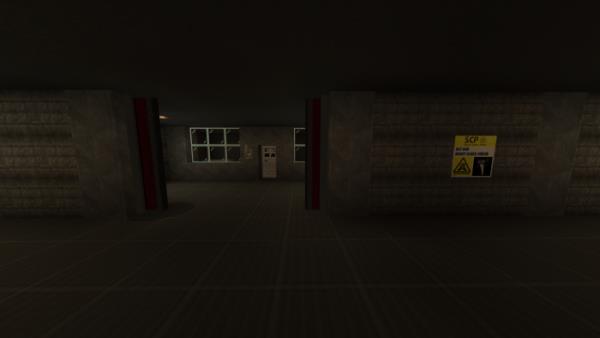 Взод в зону SCP в ночное время