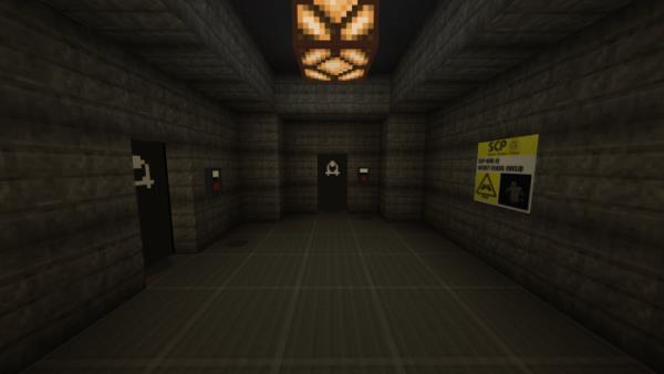 Двери для входа в камеры заключенных в SCP