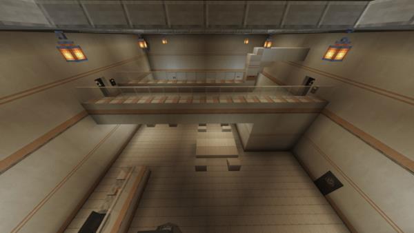 Два перехода, расположенные над столовой