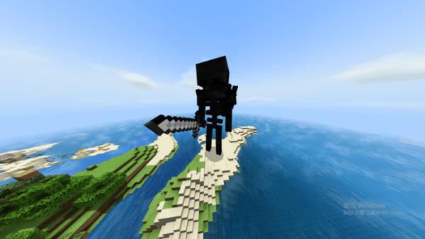 огромный скелет