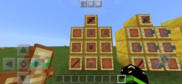 Рецепт крафта большого деревянного меча