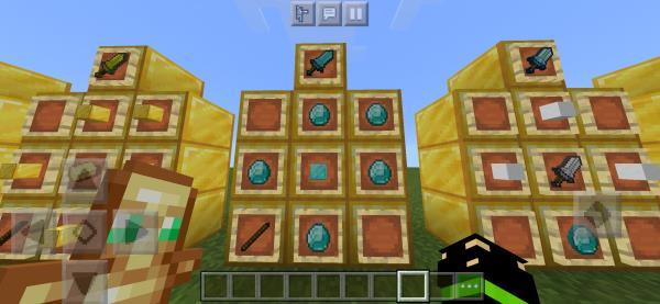 Рецепт крафта большого алмазного меча