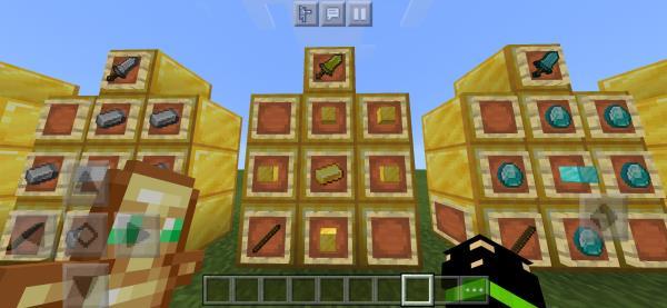 Рецепт крафта большого золотого меча