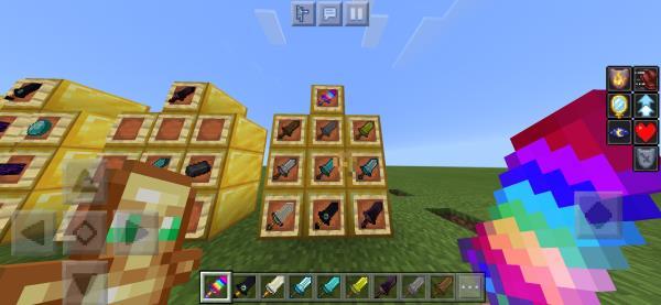 Рецепт крафта большого радужного меча