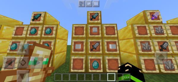 Рецепт крафта большого замораживающего меча