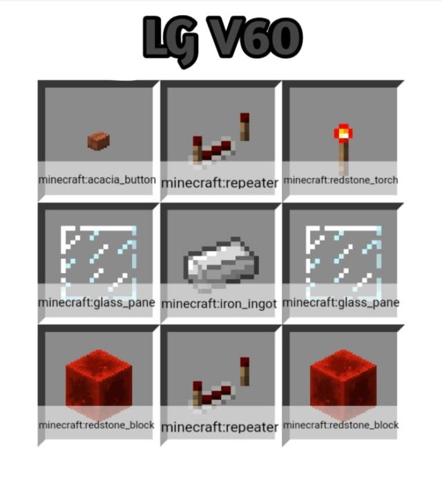 Рецепт крафта LG V60