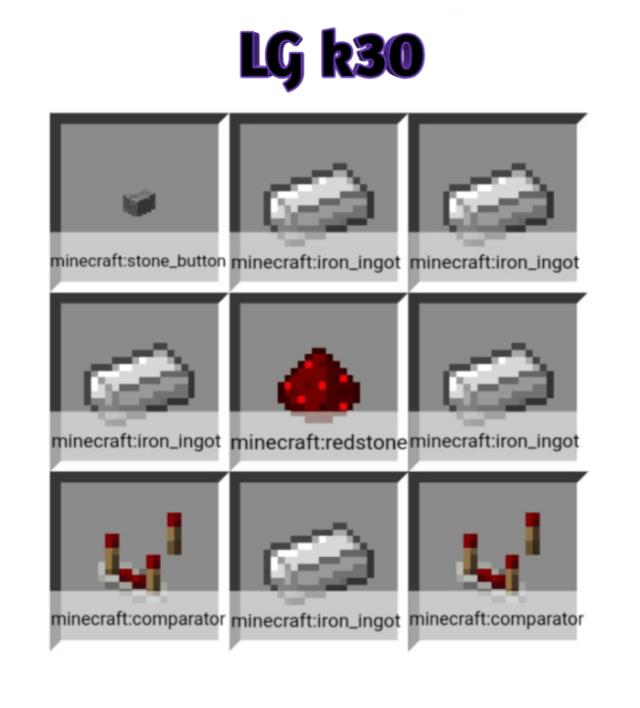 Рецепт крафта телефона LG k30