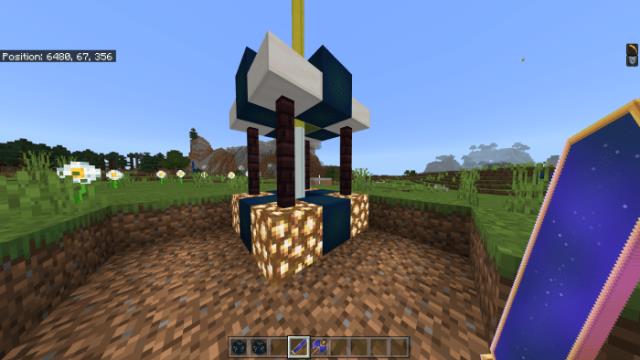 Фонтан желаний в Майнкрафт