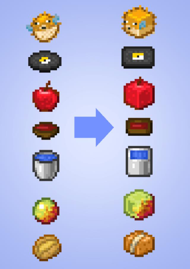 превращение предметов