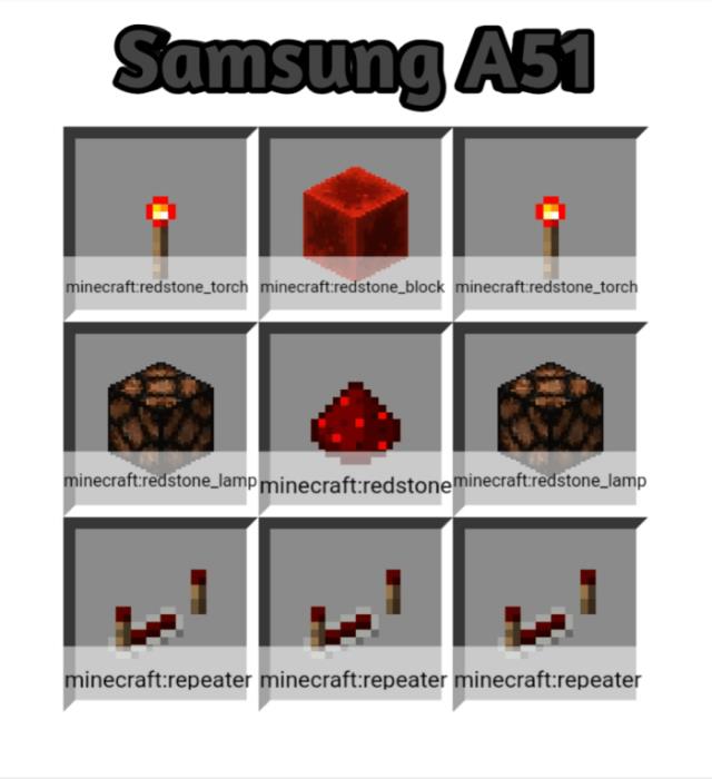 Рецепт крафта смартфона Samsung A51