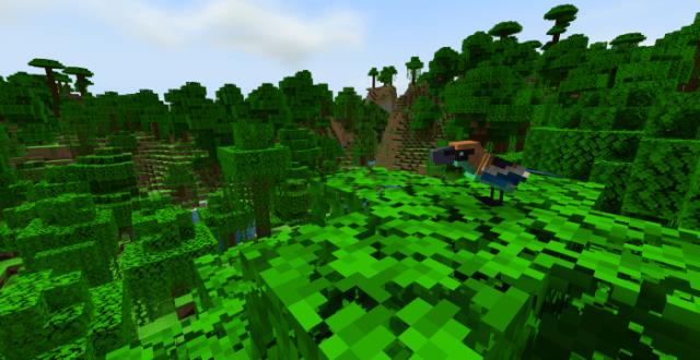 Танагер с черной спиной в игре