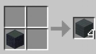 Рецепт крафта теневых блоков