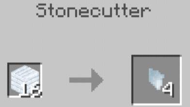 Рецепт крафта четырёх белых осколков