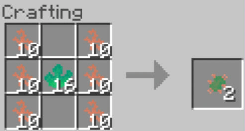 Рецепт крафта нового предмета