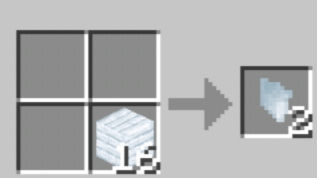 Рецепт крафта белых осколков