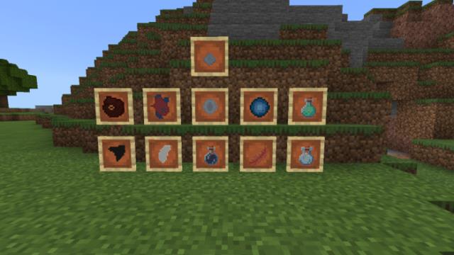 Представление второй части, добавляемых модом предметов в рамках