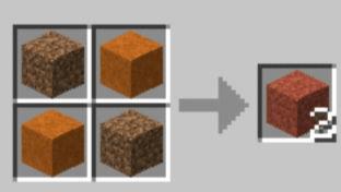 Рецепт крафта красного блока