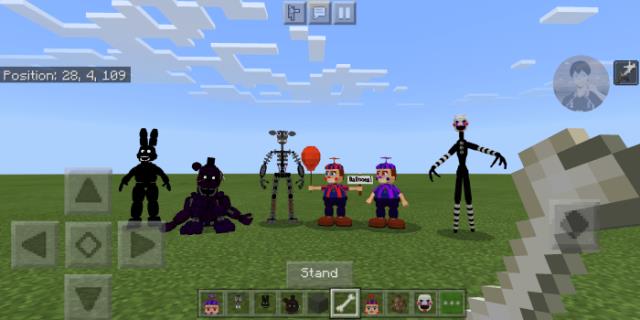 Дополнительные виды аниматроников