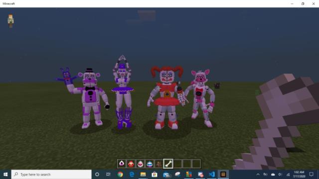 Аниматроники, представшие в цирковом образе