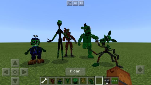 Аниматроники, представшие в образе призраков и галлюциногенных проявлений