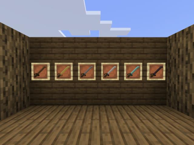 Шесть видов пиратских сабель, доступных игрокам