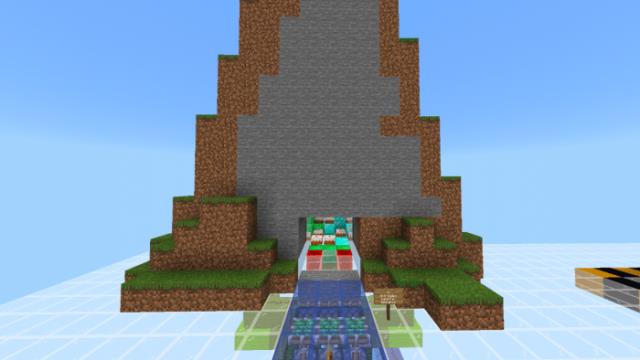 Скрытый вход с водопада