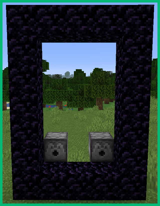 Постройка переключателя портала шаг 2