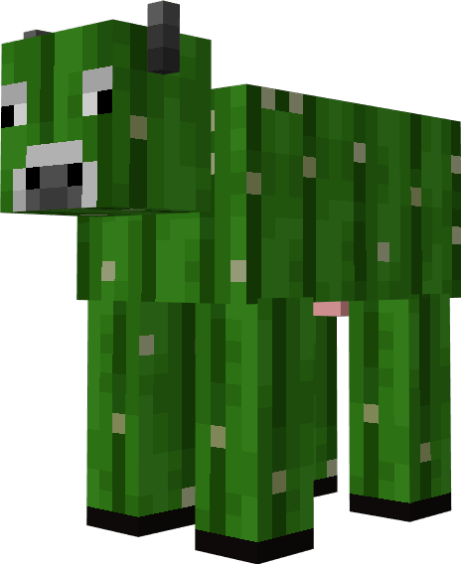 корова с необычными текстурами 12