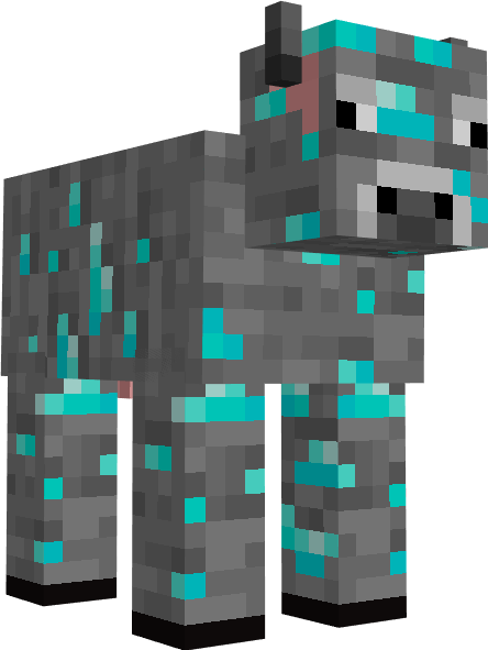 корова с необычными текстурами 4