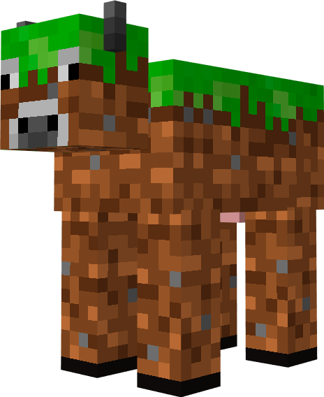 корова с необычными текстурами 14