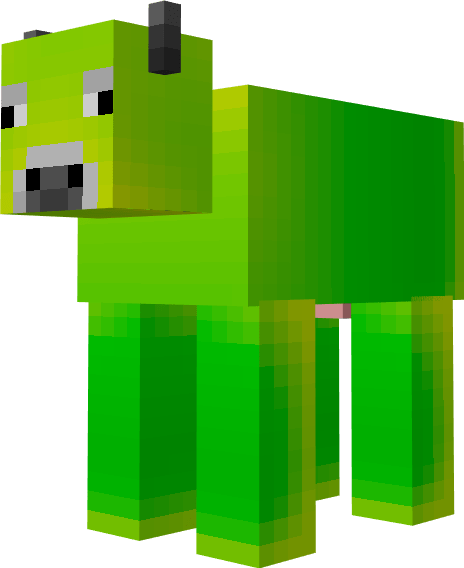 корова с необычными текстурами 13