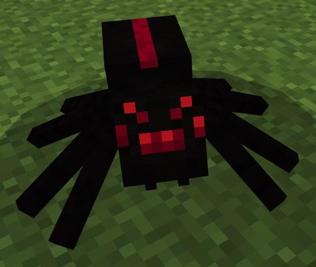 Красноспинный паук