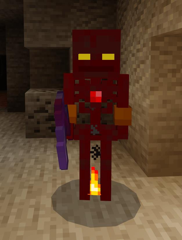 Пылающий скелет