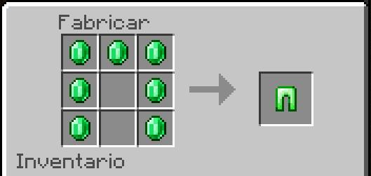 Рецепт крафта изумрудных поножей