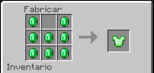 Рецепт крафта изумрудного нагрудника