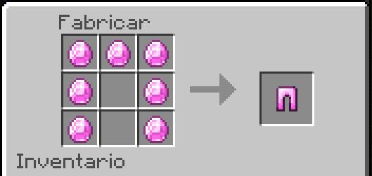 Рецепт крафта поножей из розового сапфира