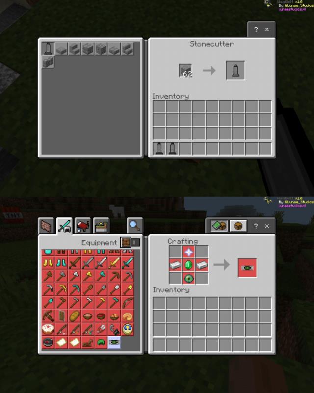 крафт элементов дополнения