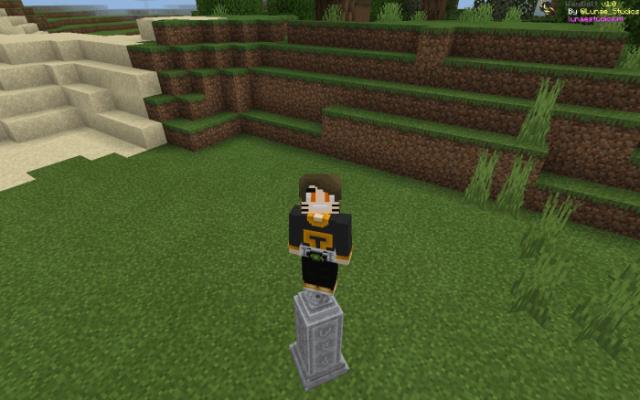 игрок на платформе