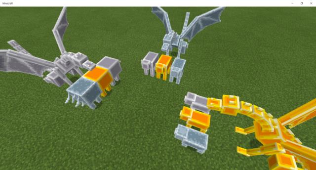 статуи драконов